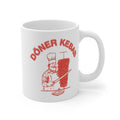 Doner Kebab Mug – Retro Chef Shawarma 11oz Coffee Cup