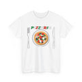 Pizzeria Plate Pizza T-Shirt — Vintage Italian Pizza Graphic Tee